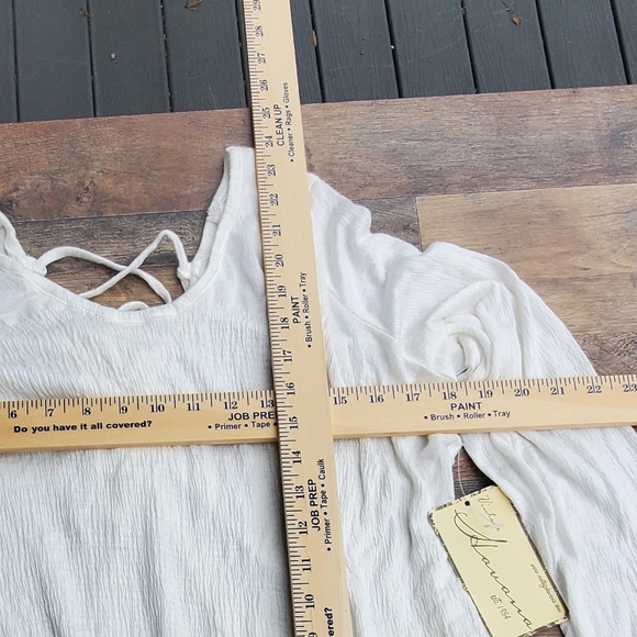 Vintage Havana rayon lace up S Made in USA - Picture 2 of 7